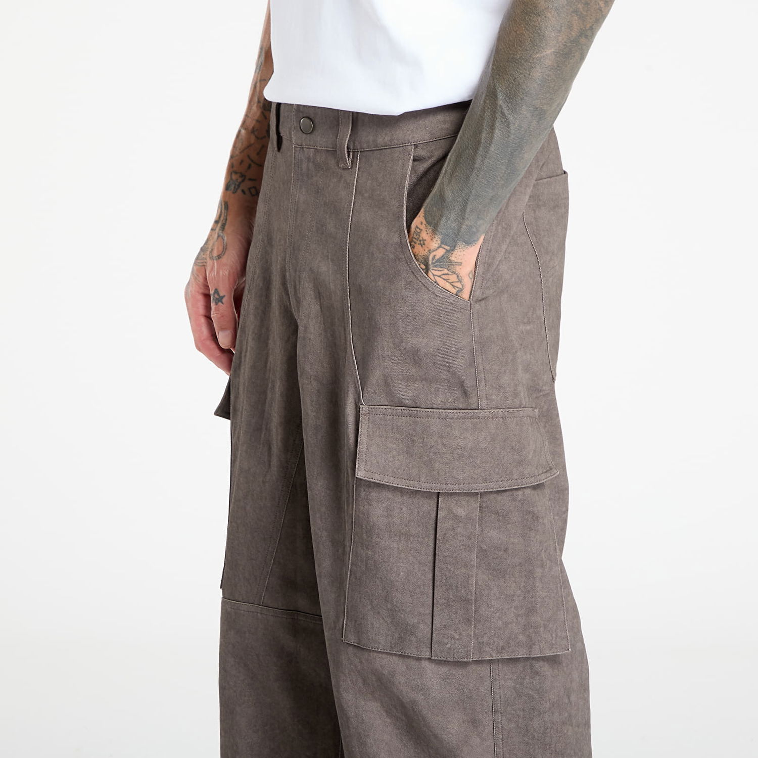 Cargo nohavice Dime DIME Ultimate Cargo Pants Hnedá | DIMESU2513TAU, 1