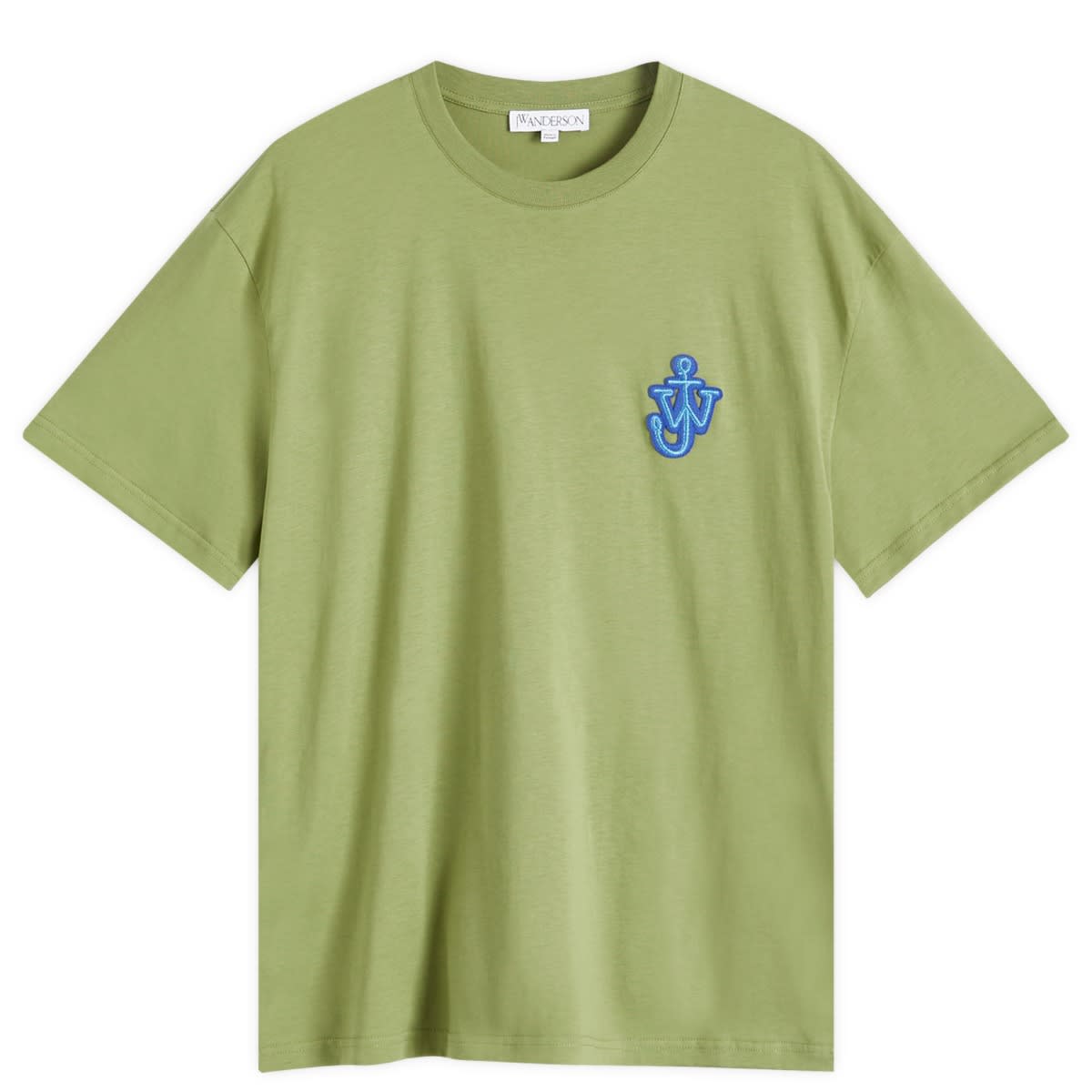 Tričko JW Anderson Anchor Patch T-Shirt Zelené | JT0061-PG0772-591, 0