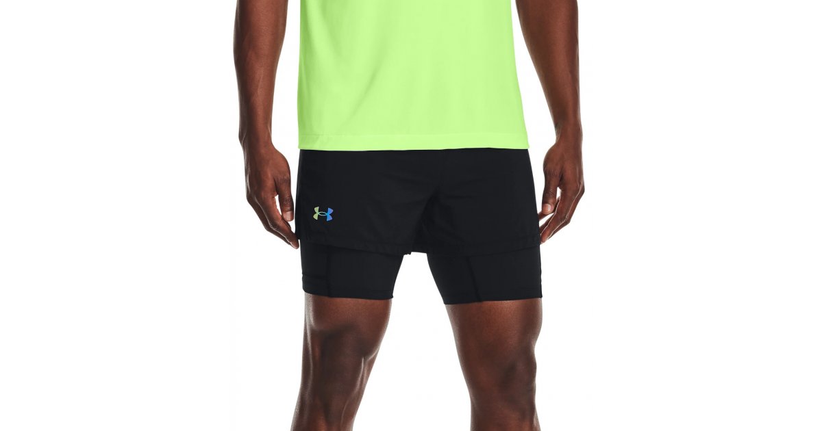 Šortky Under Armour 2-in-1 Running Shorts Čierna | 1361577-001, 1