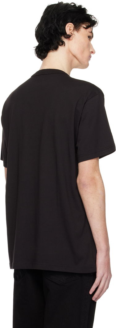 Tričko Versace Embroidered Logo T-Shirt Čierna | E77GAHL03_ECJ01L, 2