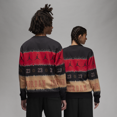 Mikina Jordan Essentials Holiday Fleece Crew Rôznofarebný | FD7463-687, 2