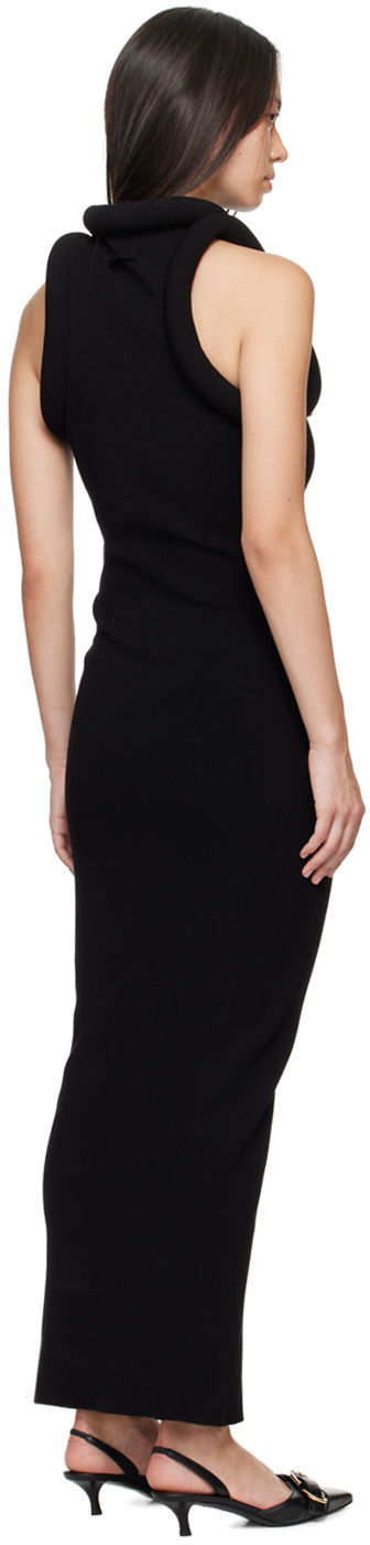 Šaty Jean Paul Gaultier Gaultier 'The Long 3D' Maxi Dress Čierna | 24/30-F-RO238-M077-00, 2