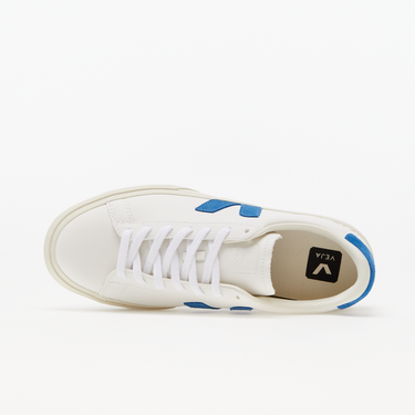 Tenisky a topánky Veja Campo Chromefree "White/Swedish Blue" Biela | CP0502818B, 4