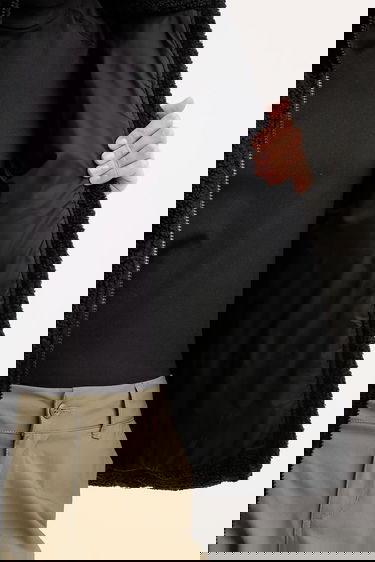 Prešívaná bunda Columbia Puffect Sherpa Oversize Jacket Čierna | 2089231, 5