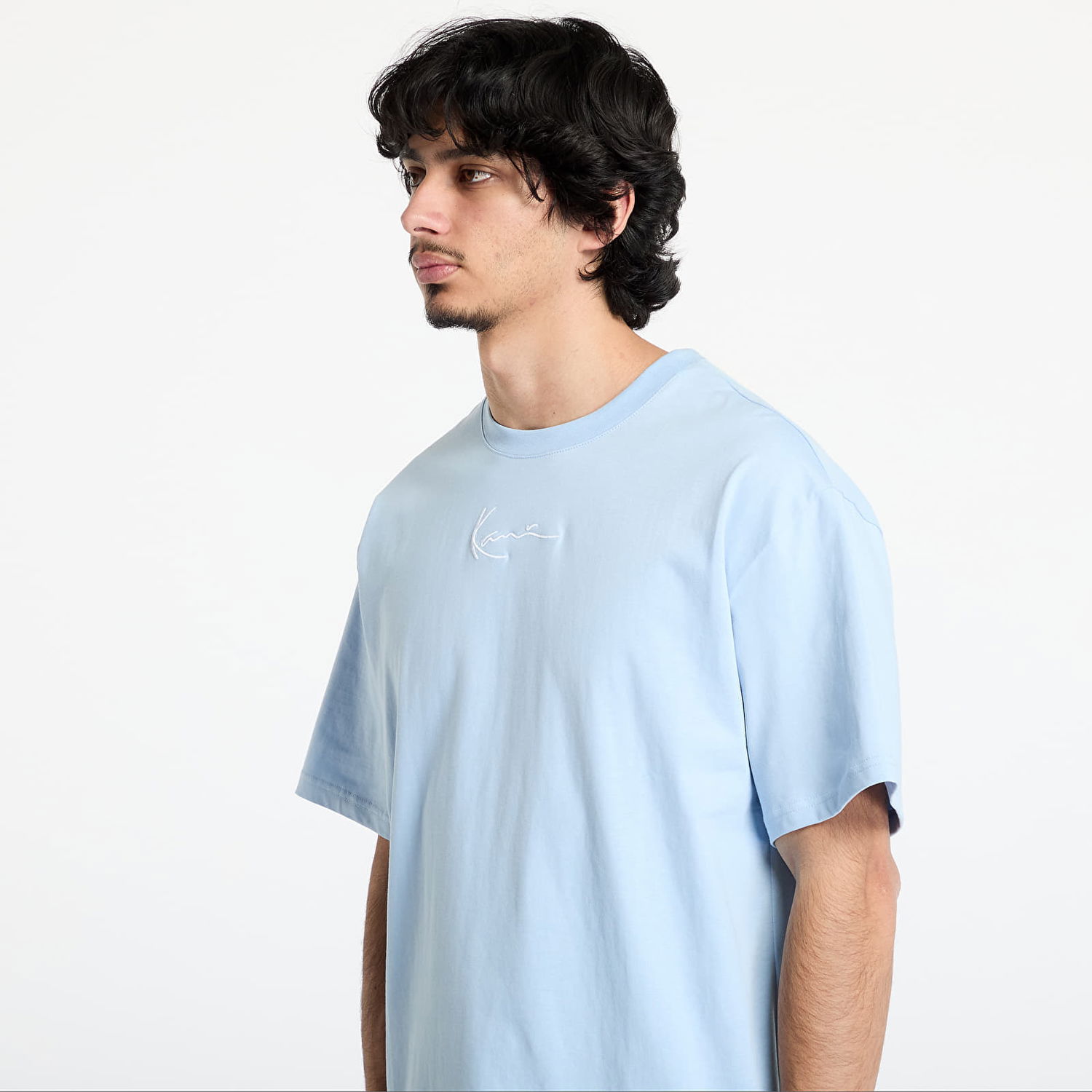 Tričko Karl Kani Karl Kani Small Signature Essential Tee Modrá | 60300338, 1