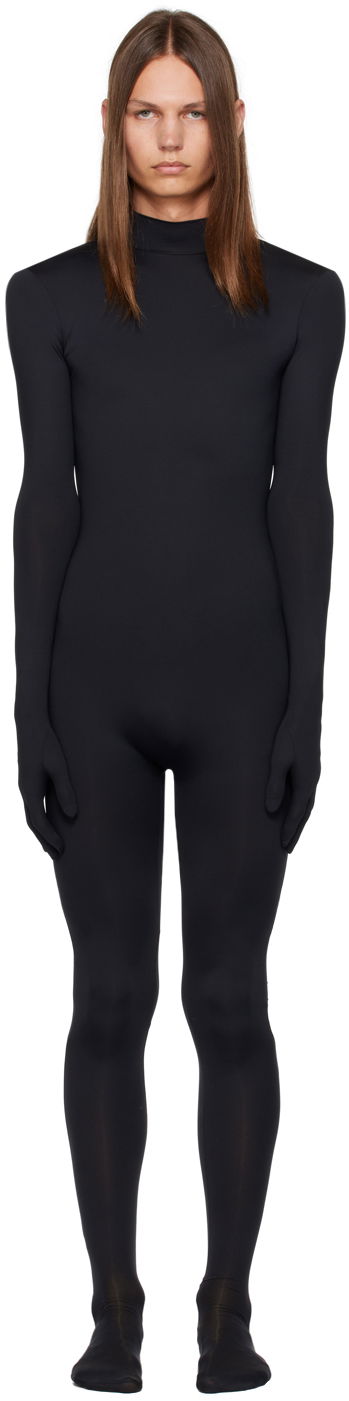 Overal VETEMENTS Black Blackout Jumpsuit Čierna | UE54MS100B, 0