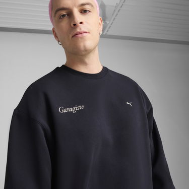 Sveter Puma MMQ Graphic Crewneck Sweatshirt Navy | 629344_16, 4