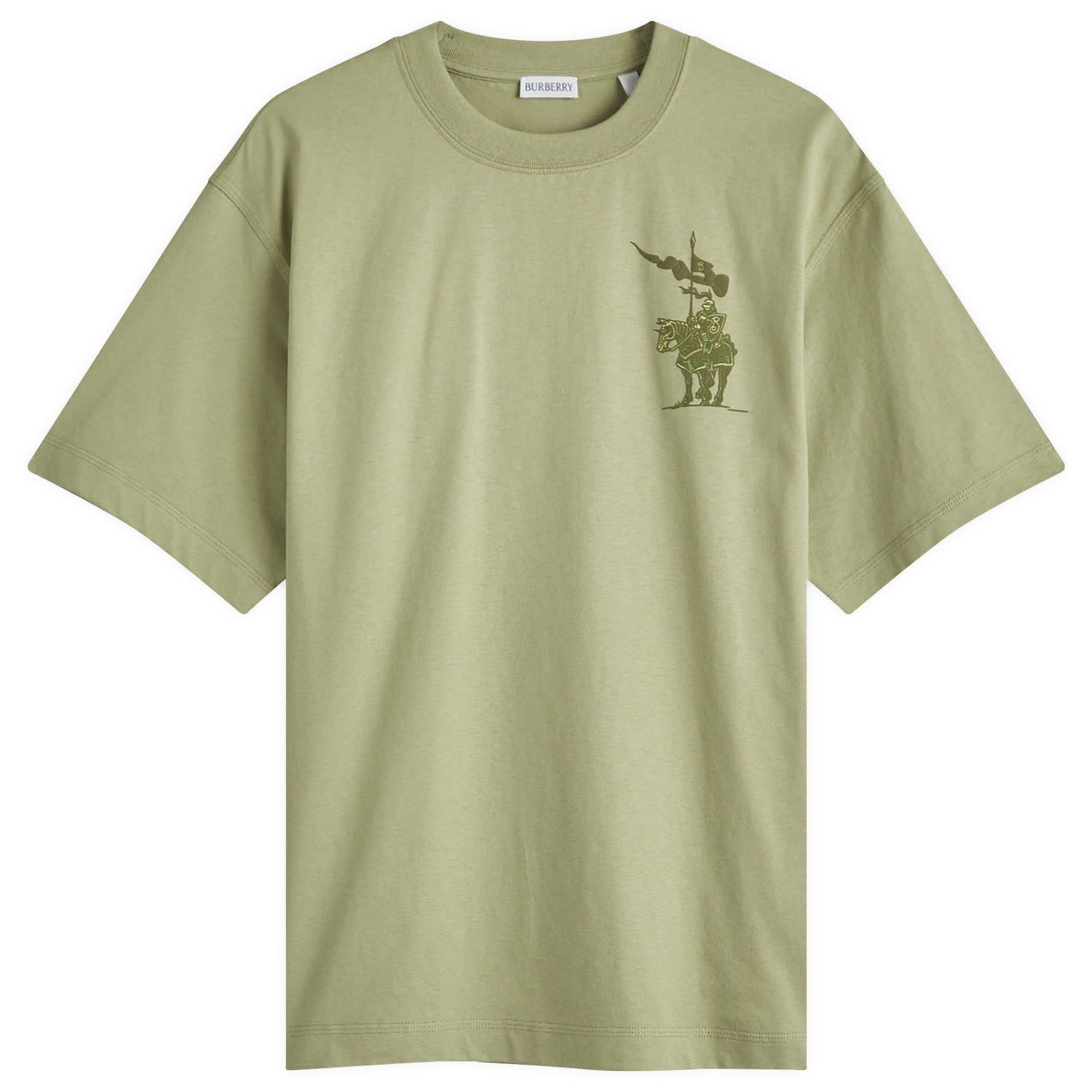 Tričko Burberry Knight Logo Graphic T-Shirt Zelené | 8102450-C1744, 1