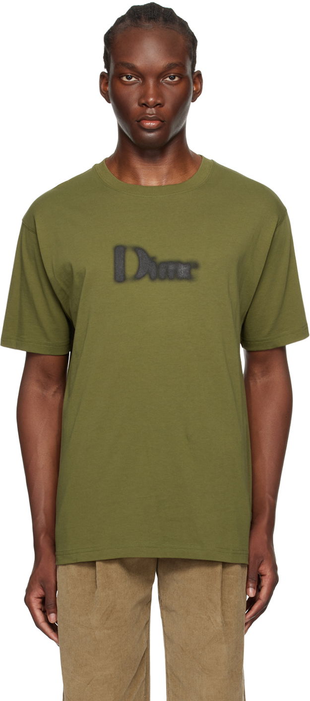 Khaki Classic Blurry T-Shirt