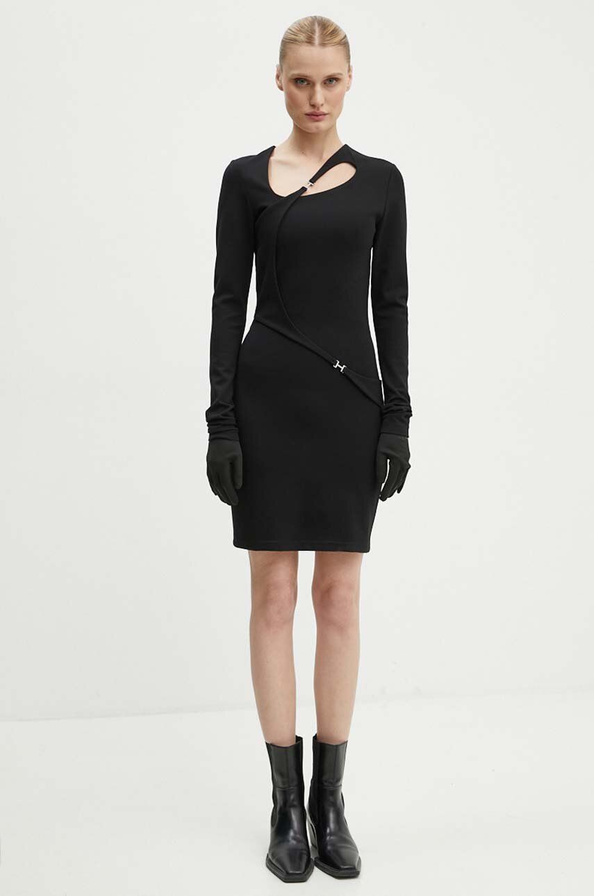 Šaty HELIOT EMIL Cutout Mini Dress Čierna | PREAW24.W.11.062.BLK01, 1
