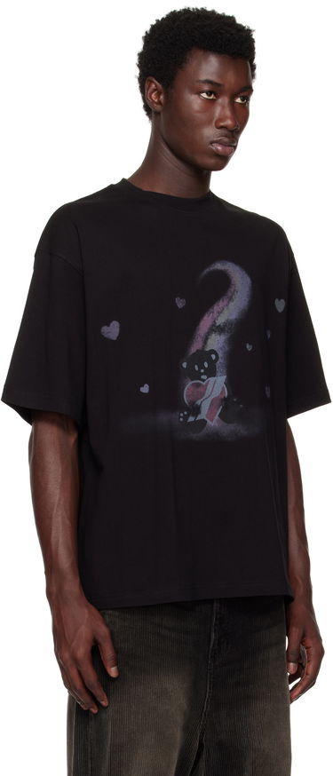 Tričko We11done We11done Teddy Bear Graphic T-Shirt Čierna | WD-TT1-23-730-U-BK, 4