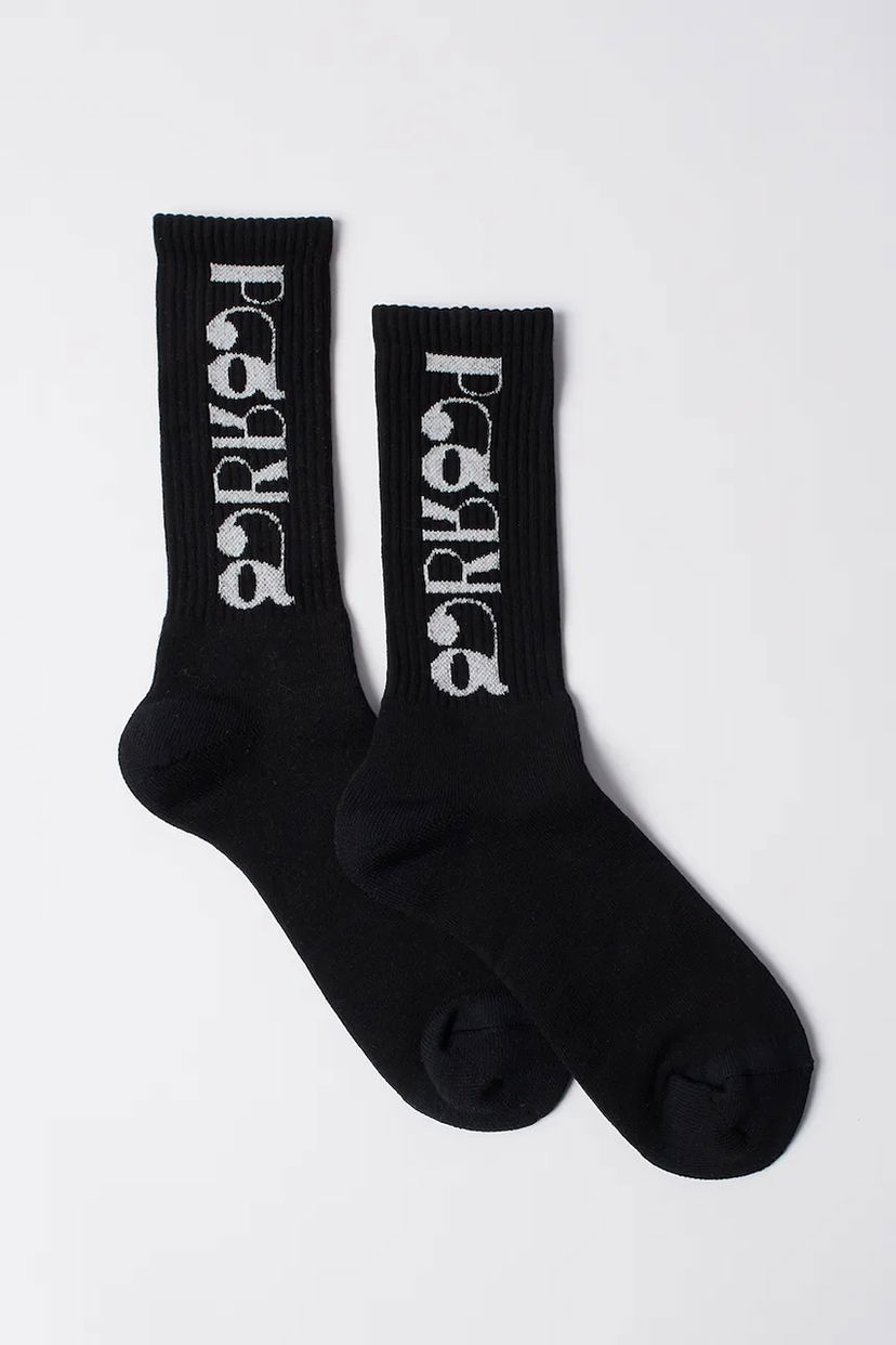 Ponožky By Parra Parra Tokyo Logo Crew Socks Čierna | 54270