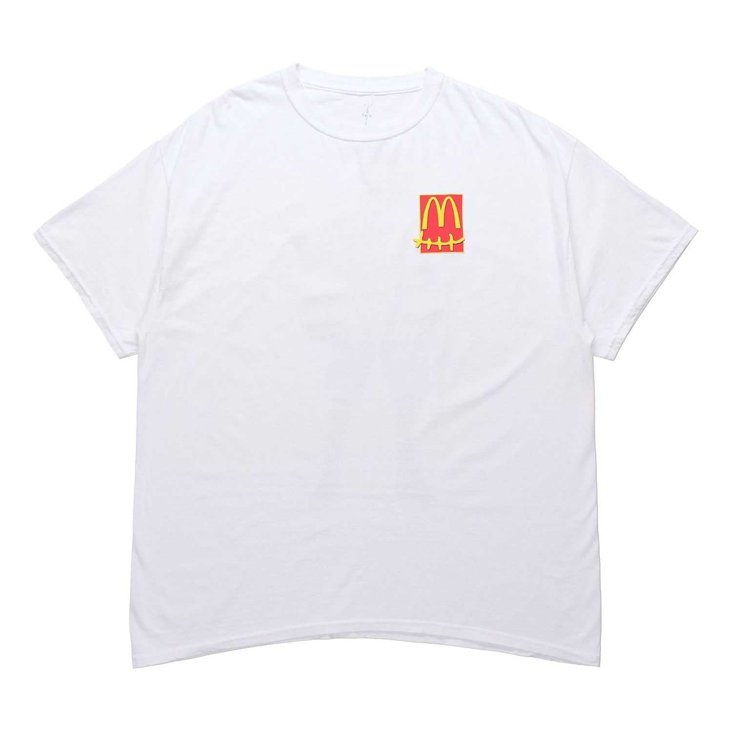 Tričko Cactus Jack by Travis Scott Travis Scott Cactus Jack McDonald's Action Figure T-Shirt Biela | TC-261, 0