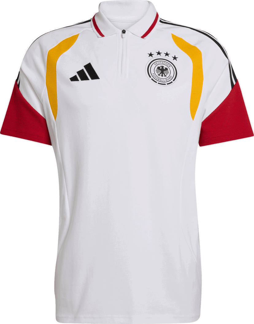 Polo tričko adidas Originals Germany Tiro 26 Quarter-Zip Training Polo Shirt Rôznofarebný | kb4479