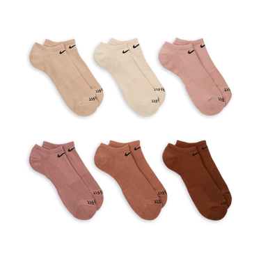 Ponožky Nike Everyday Plus Cushioned Training Ankle Socks (6 Pairs) Béžová | SX6898-904, 3