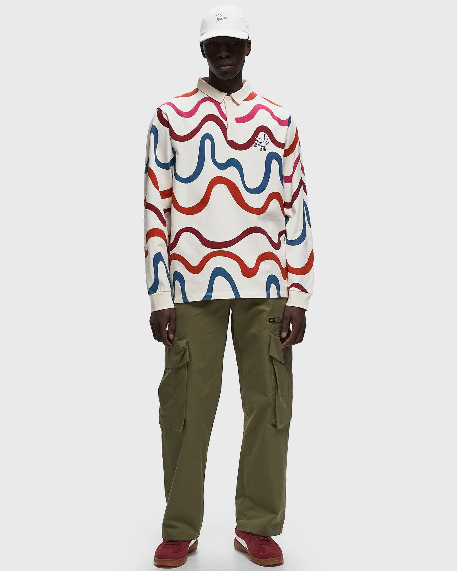 Polo tričko By Parra Parra Colored Soundwave Polo Shirt Rôznofarebný | 51326, 1