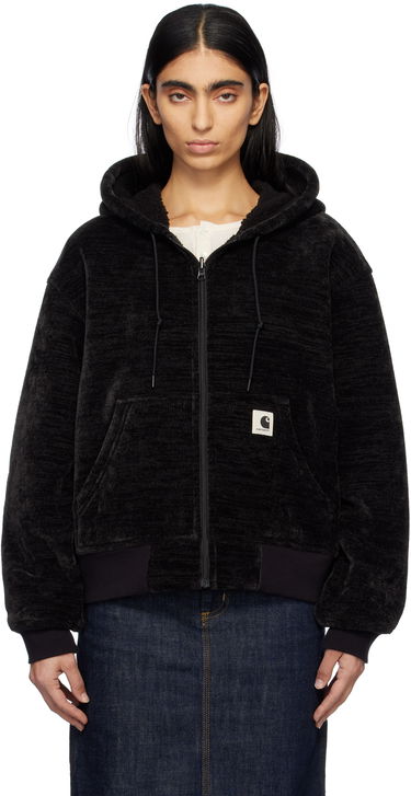 Mikina Carhartt WIP Fleece Lined Hoodie Čierna | I033905 89XX, 0