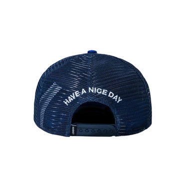 Šiltovka MARKET Smiley Studios Trucker Hat Modrá | HT0080-BLUE, 2