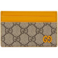 Peňaženka Gucci GG Supreme Card Holder Béžová | 768248-FACQC-9750, 1