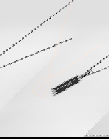 Náhrdelník Dolce & Gabbana Dolce & Gabbana Metal Chain Necklace with Logo Pendant Metalická | WNR1D1W1111G7657, 2