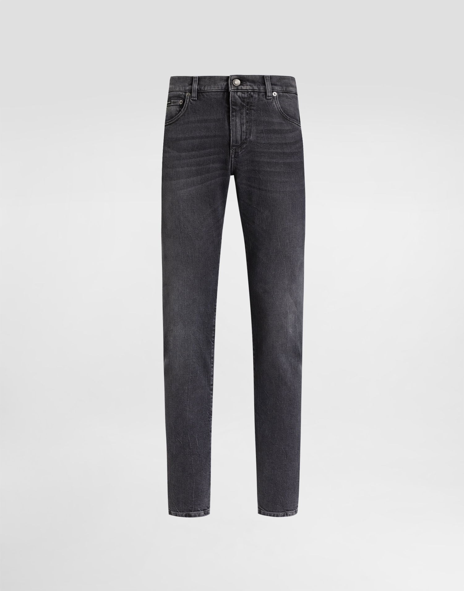 Džínsy Dolce & Gabbana Washed Denim Trousers Šedá | GY07CZG8OW1S9001, 0
