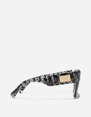 Slnečné okuliare Dolce & Gabbana Lace Sunglasses Čierna | VG447AVP78G9V000, 2