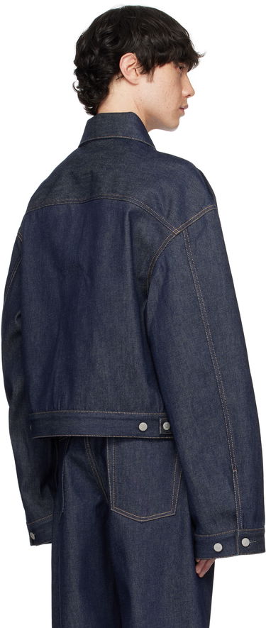 Bunda Acne Studios Blue Patch Pocket Denim Jacket Modrá | C90182-, 2
