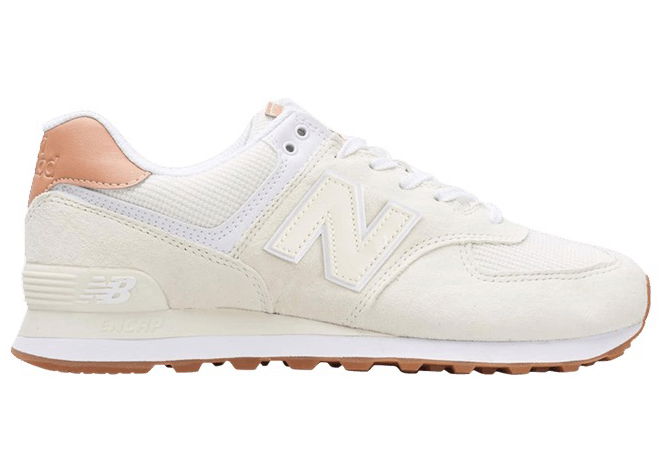 Tenisky a topánky New Balance 574 "Ecru Tint White Mahogany" Biela | ML574TYD, 0