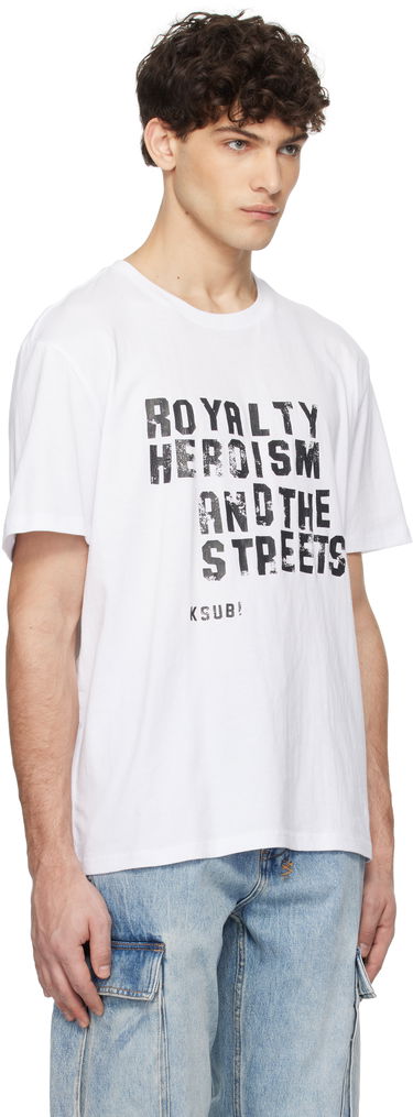 Tričko Ksubi Ksubi Hero Kash T-Shirt Biela | MPS25TE042, 1