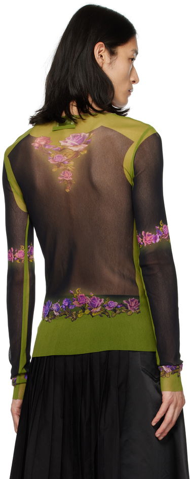 Tričko Jean Paul Gaultier Gaultier Long Sleeve Floral T-Shirt Rôznofarebný | 23/12-U-TO062-T525-4000, 2