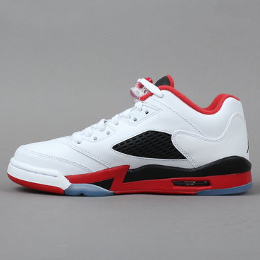 Tenisky a topánky Jordan Air Jordan 5 Retro Low ''Fire Red'' 2016 GS Biela | 314338-101, 0