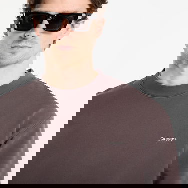 Mikina Queens Queens Sweats Essential Crewneck Sweatshirt Hnedá | QNS_119, 1