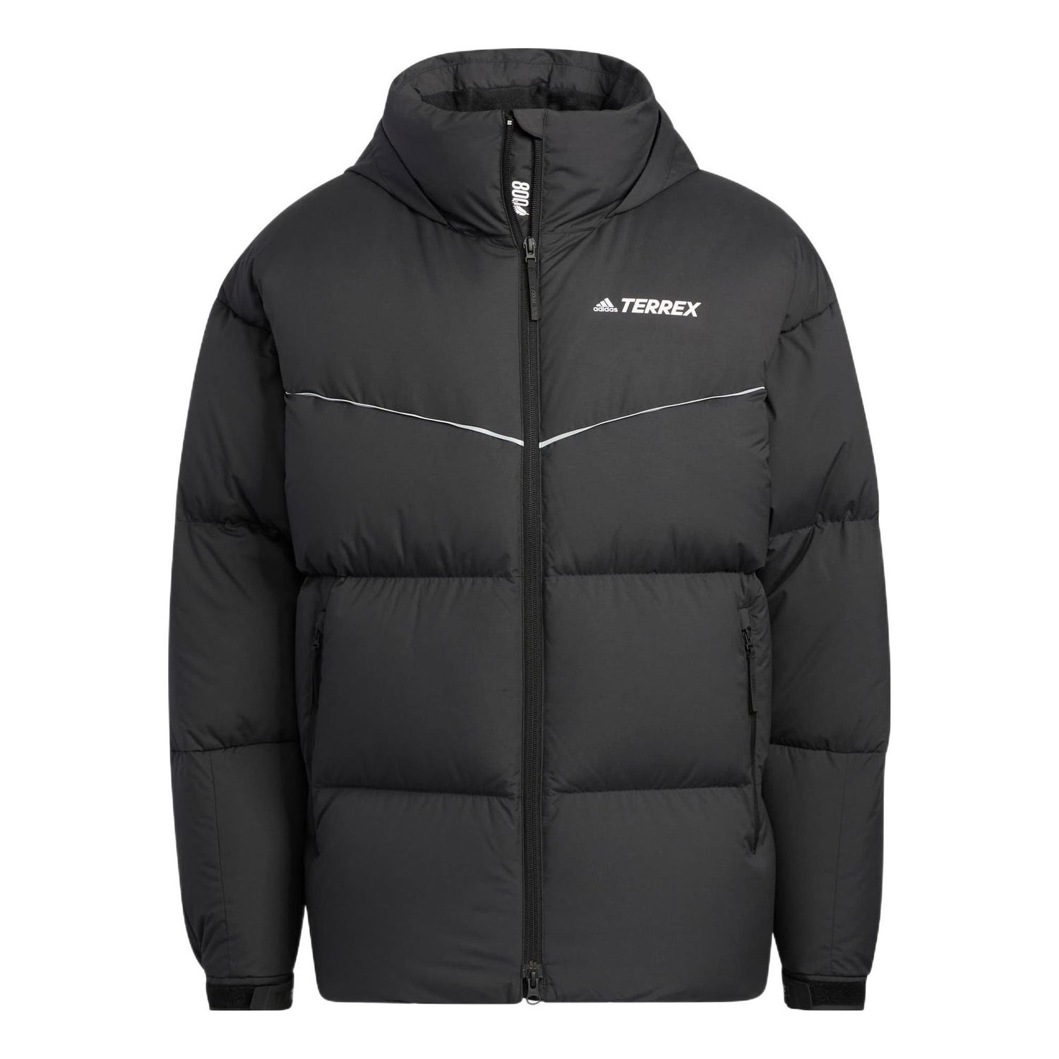 Prešívaná bunda adidas Performance Terrex Puff Graphic Down Jacket Čierna | HN2009, 0