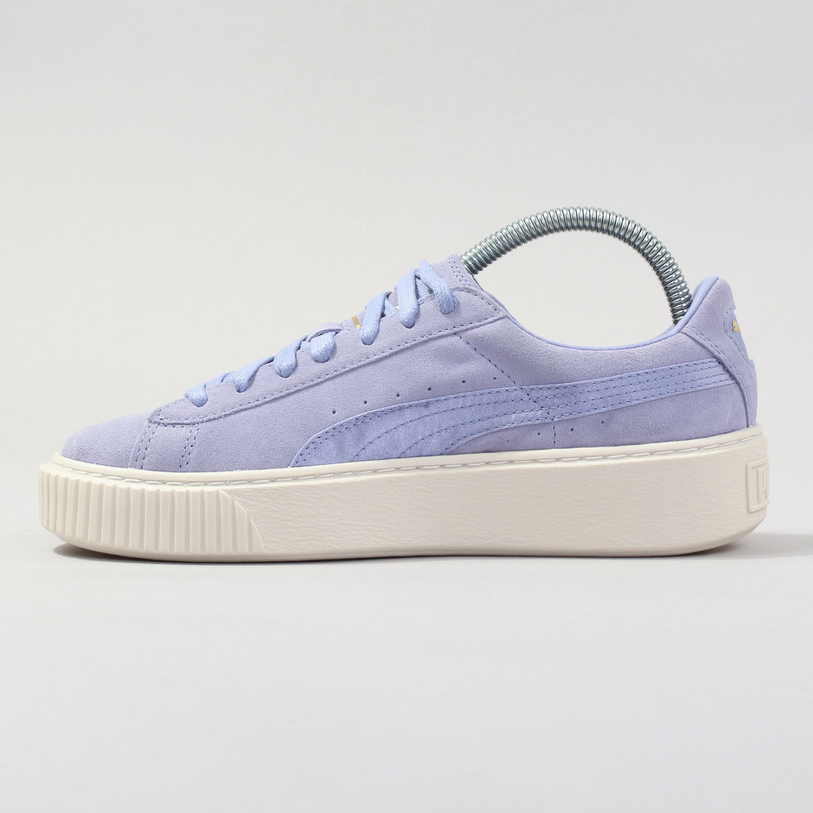 Suede Platform Mono Satin sweet lavender - whisper - gold