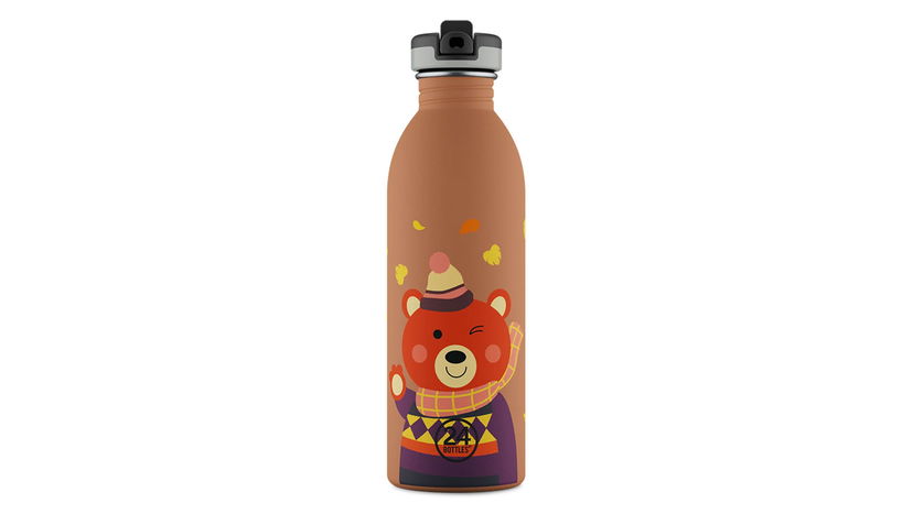 Fľaše 24Bottles Urban Bottle Sweet Bear 500ml Hnedá | UB_050_1962