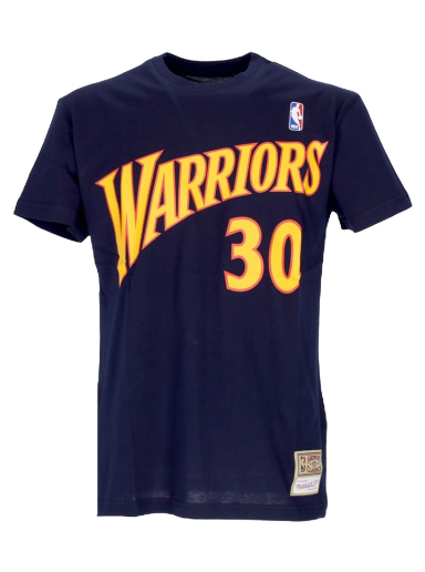 Tričko Mitchell & Ness Stephen Curry Golden State Warriors Tee Navy | BMTRINTL1074-GSWSCNAVY