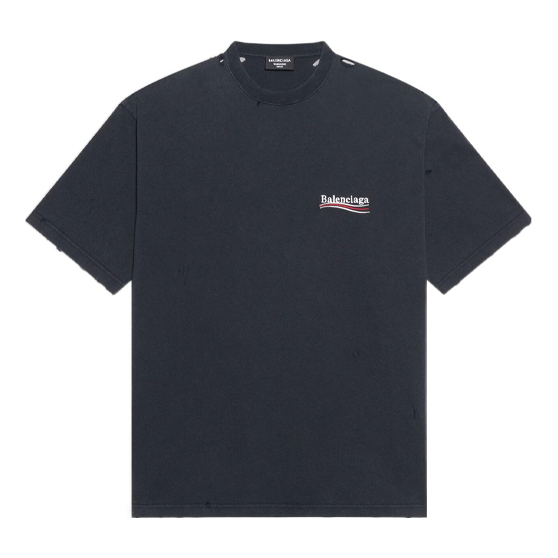 Tričko Balenciaga Balenciaga Political Campaign Large Fit T-Shirt Čierna | 641675TKVJ19034