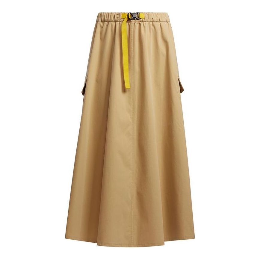 Sukňa adidas Originals Tan Utility Maxi Skirt Béžová | H29521, 0