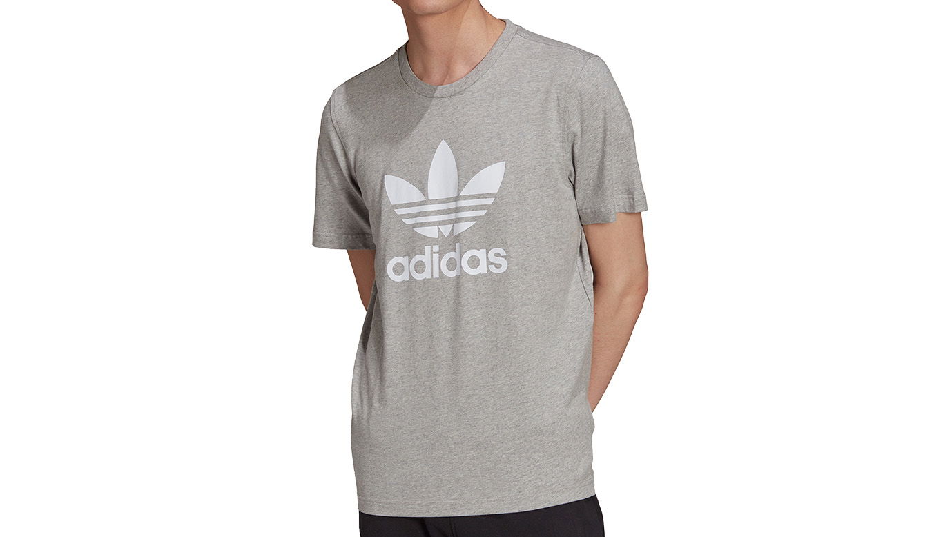 Tričko adidas Originals Adicolor Classics Trefoil Tee Šedá | H06643, 1