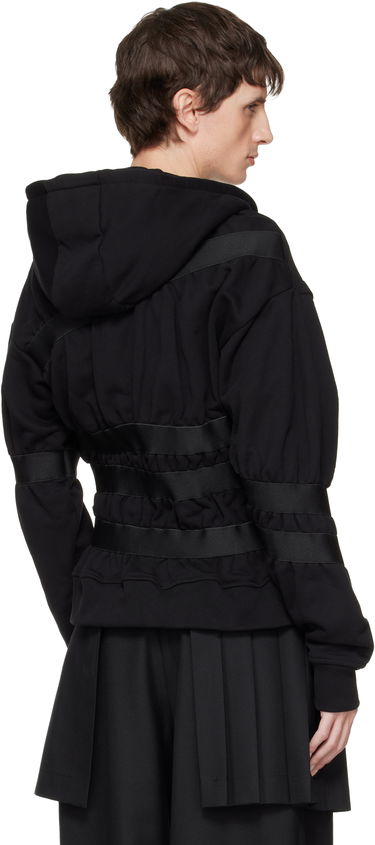 Mikina Charles Jeffrey Loverboy Charles Jeffrey LOVERBOY Taped Up Hoodie Čierna | 052081801, 2