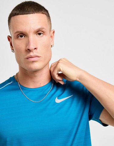 Tričko Nike Nike Dri-FIT Miler Short Sleeve T-Shirt Modrá | FZ4782-301, 3