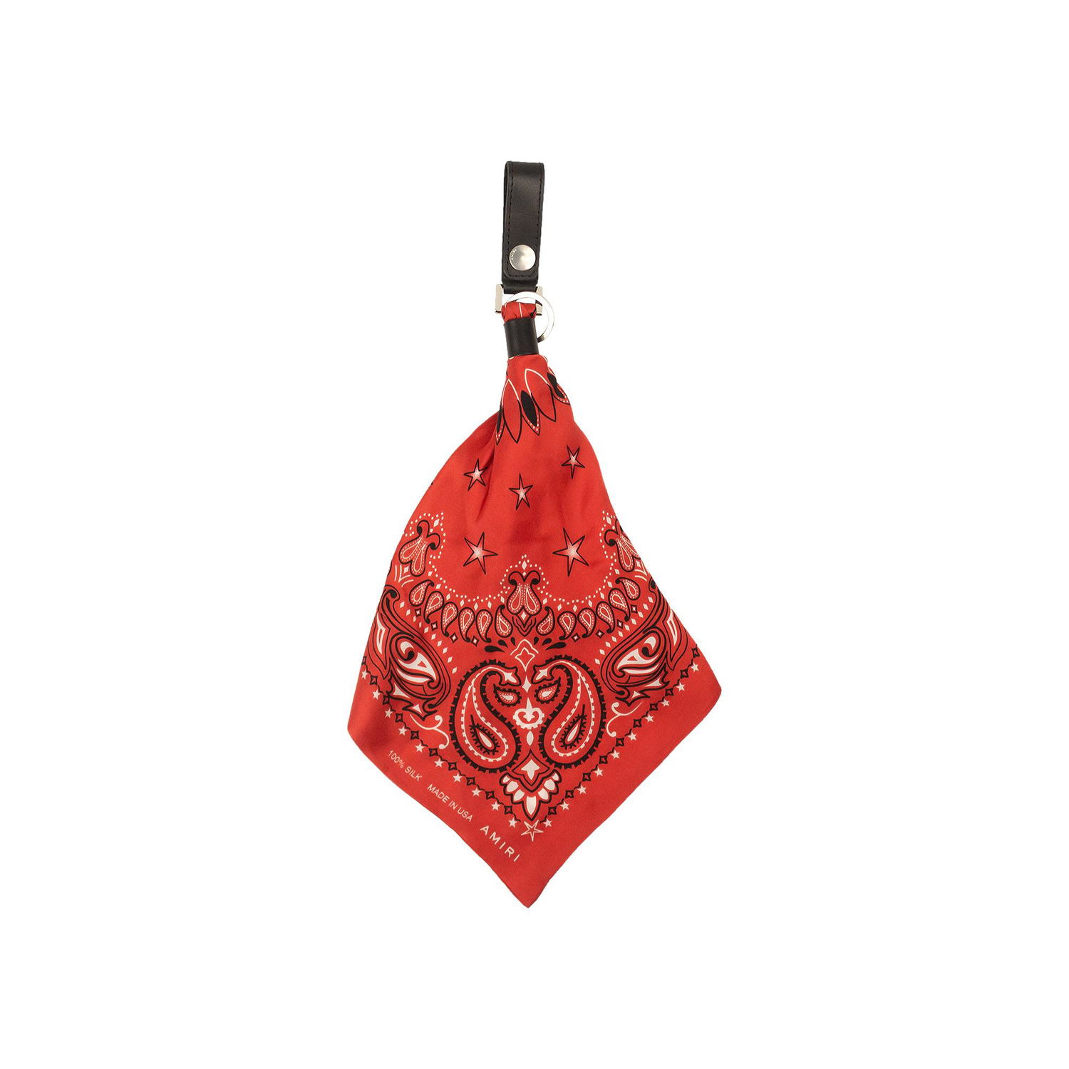 Kľúčenka AMIRI Bandana Keychain Červená | 0498 100000603BK RED, 1