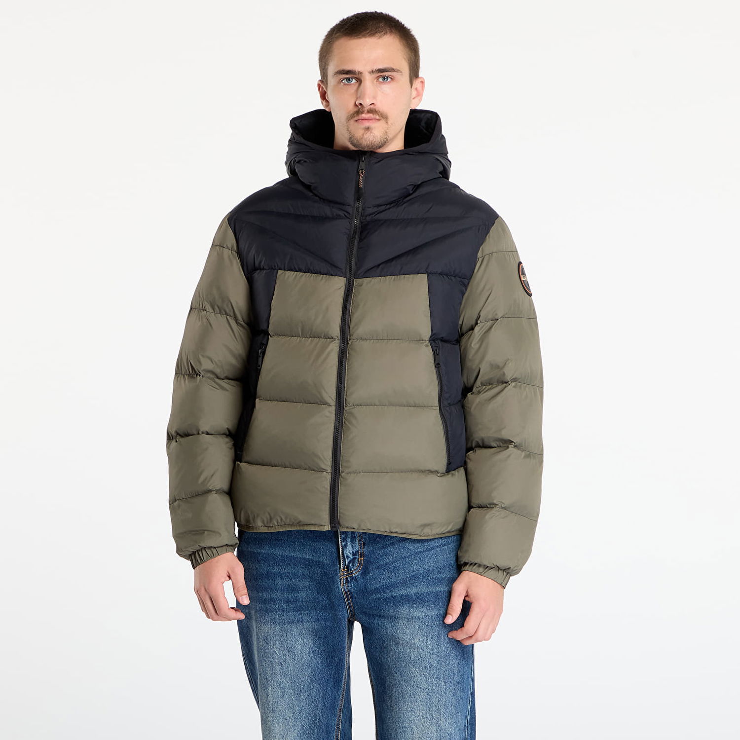Prešívaná bunda Napapijri Jacket A-Molveno Hood Rôznofarebný | NP0A88V2G0A1, 0