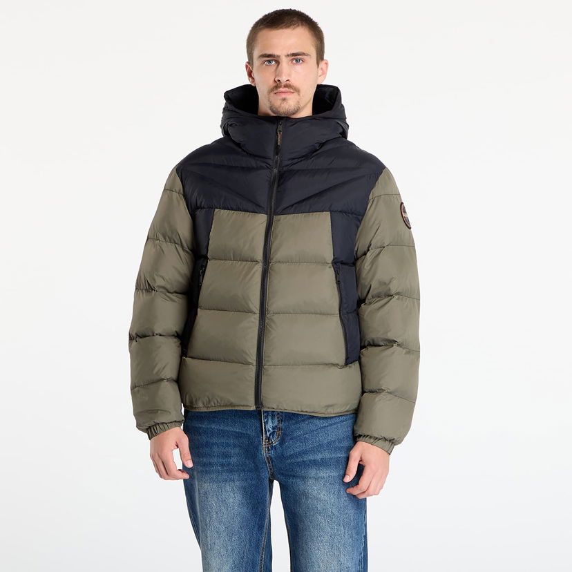 Prešívaná bunda Napapijri Jacket A-Molveno Hood Rôznofarebný | NP0A88V2G0A1