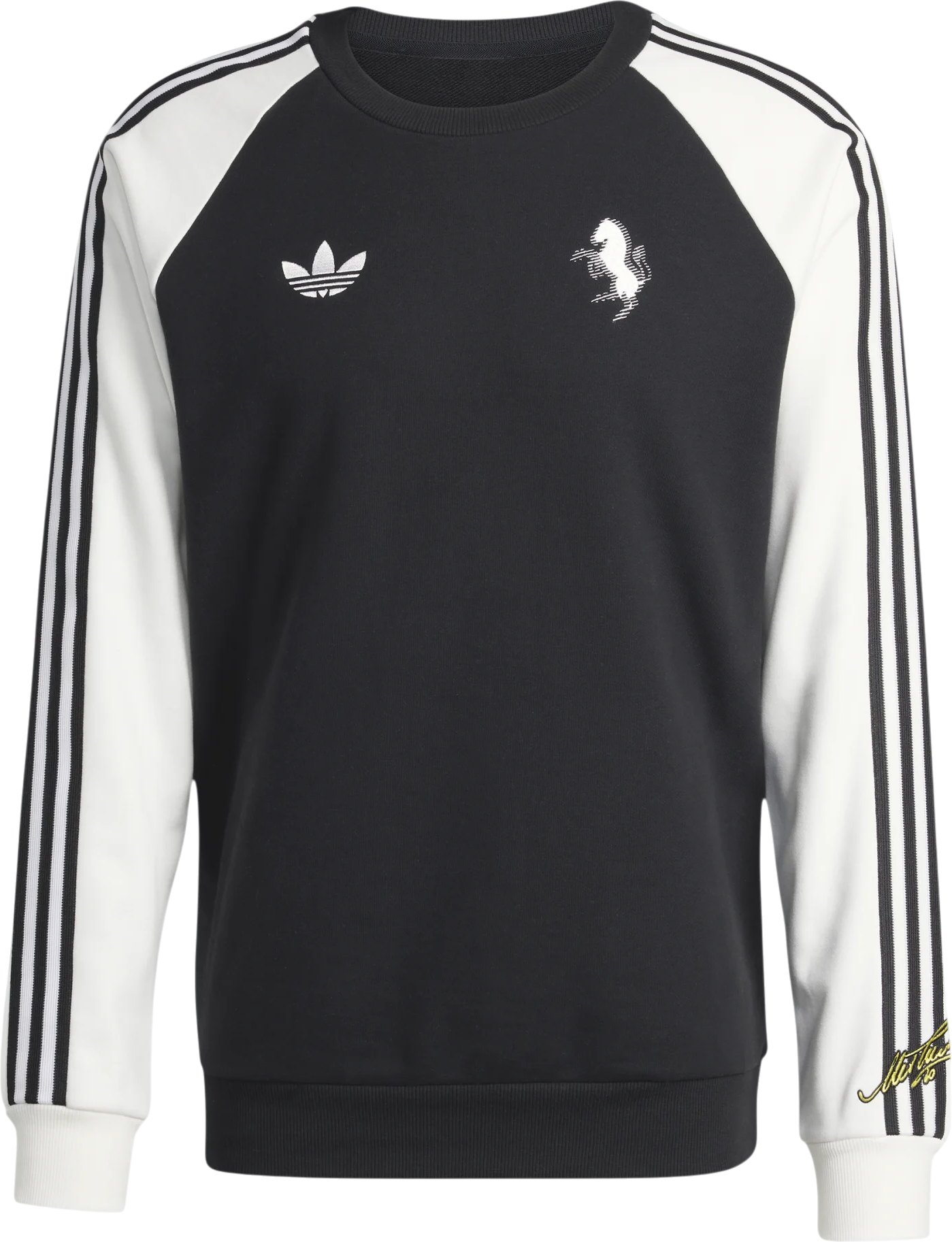 Mikina adidas Originals Originals FC Juventus Turin Ferrari Crewneck Sweatshirt Čierna | kb4449, 0