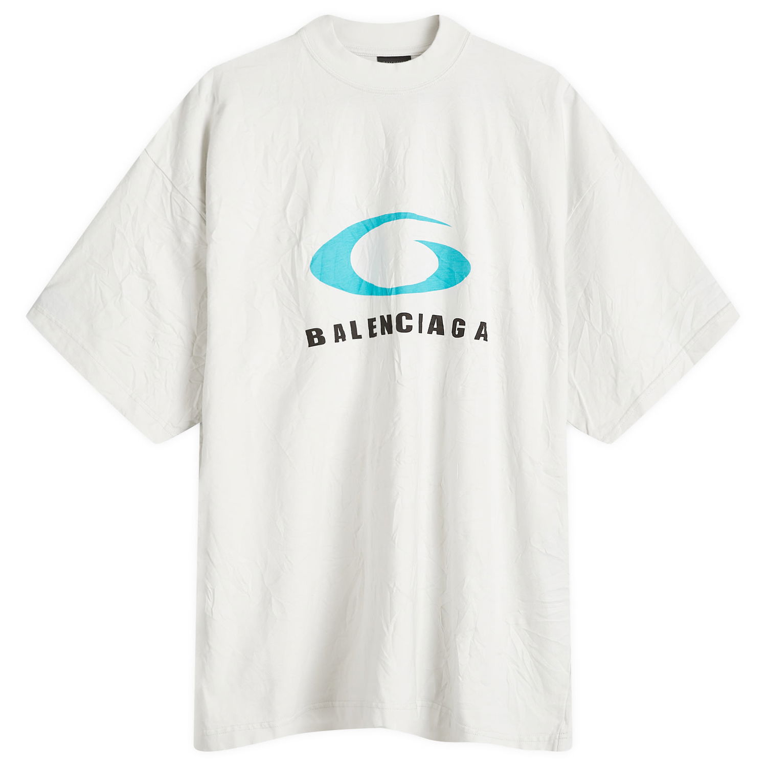 Tričko Balenciaga Logo T-Shirt Biela | 764235-TRVC2-9059, 0