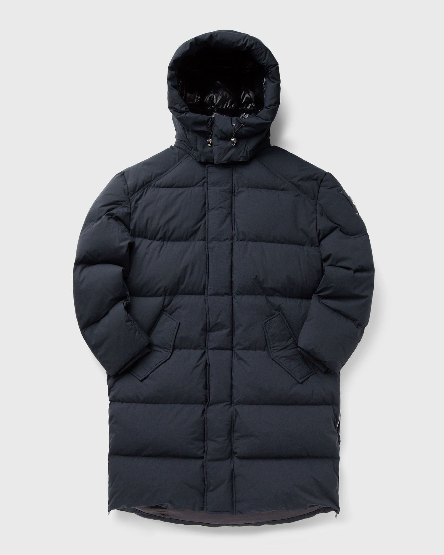 Prešívaná bunda Moose Knuckles EVEREST Long Puffer Jacket Navy | M35MP201-833, 0