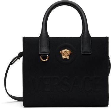 Tote bag Versace Versace 'La Medusa' Mini Tote Bag Čierna | 1020448_1A03095, 0