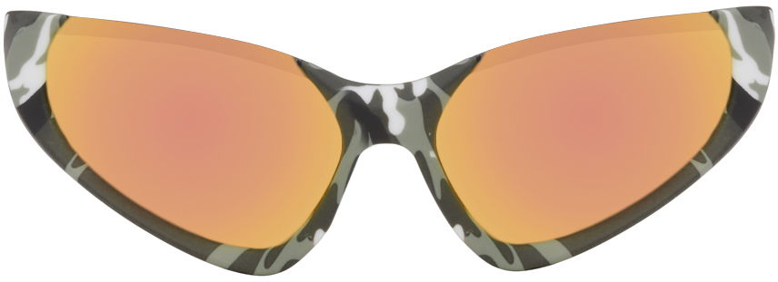 Cat-Eye Camo Sunglasses