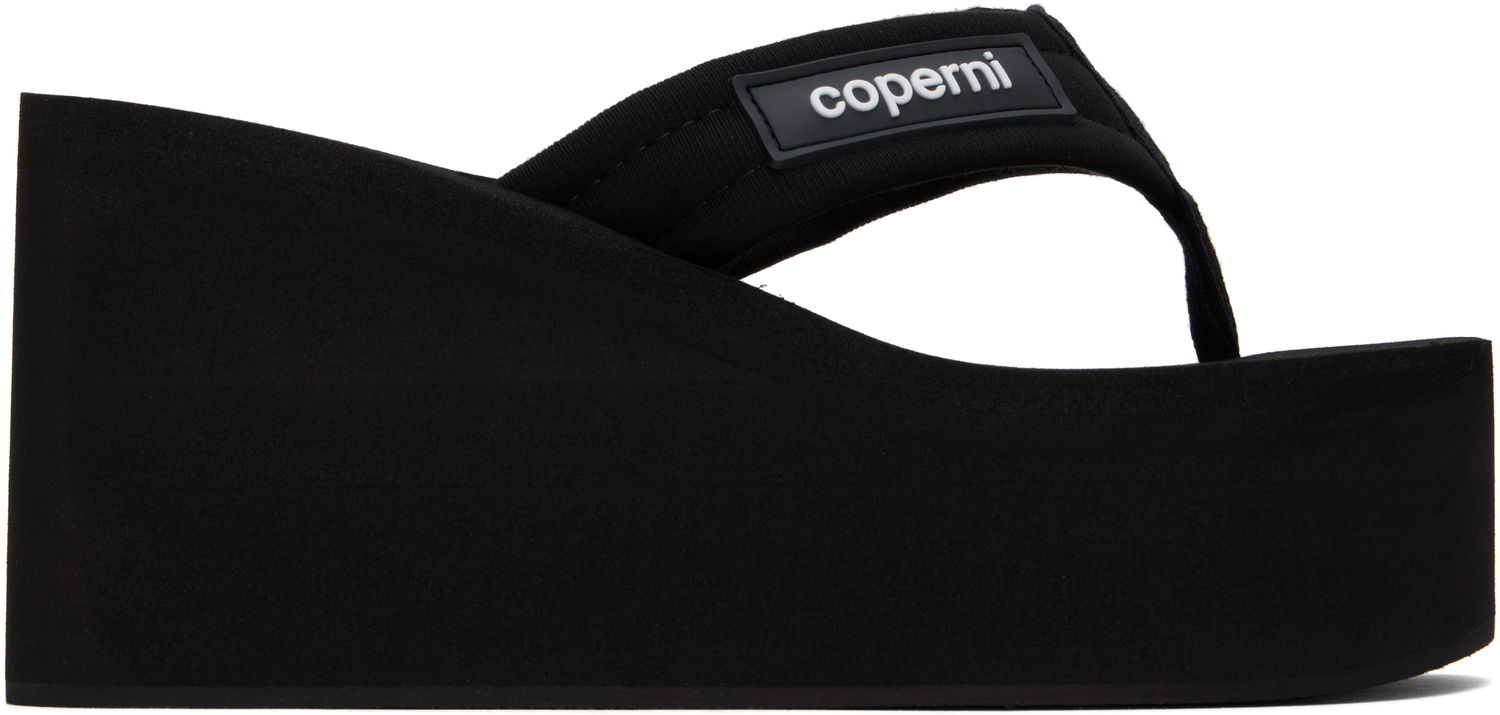 Doplnky Coperni Coperni Wedge Heeled Sandals Čierna | COPSH09440, 0